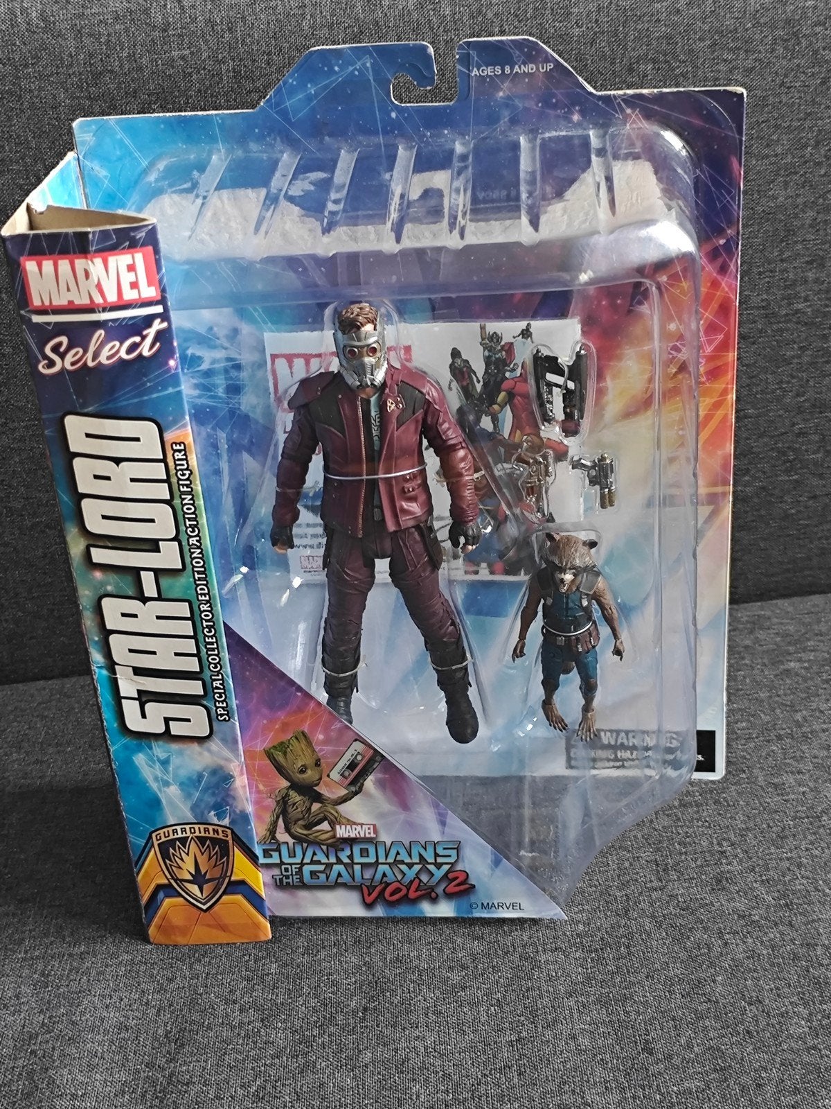 Marvel Select Star-Lord & Rocket Raccoon Guardians Vol. 2, Ophalen of Verzenden, Nieuw