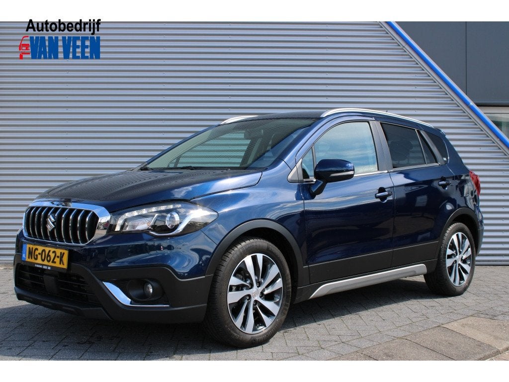 Suzuki S-Cross 1.0 Boosterjet Exclusive Automaat | Navi | Ca, Auto's, Suzuki, Stof, 49 €/maand, Origineel Nederlands, 112 pk