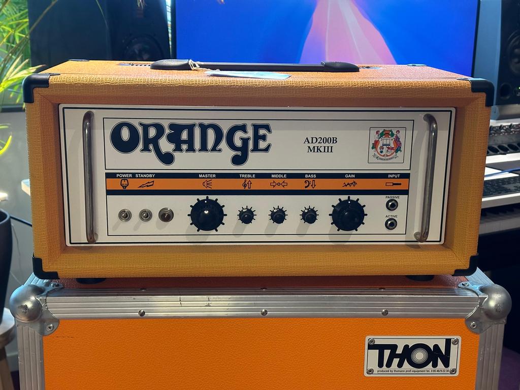 Orange AD200B MK3 bass amp head + flightcase, Muziek en Instrumenten, Ophalen, Zo goed als nieuw, Basgitaar, 100 watt of meer