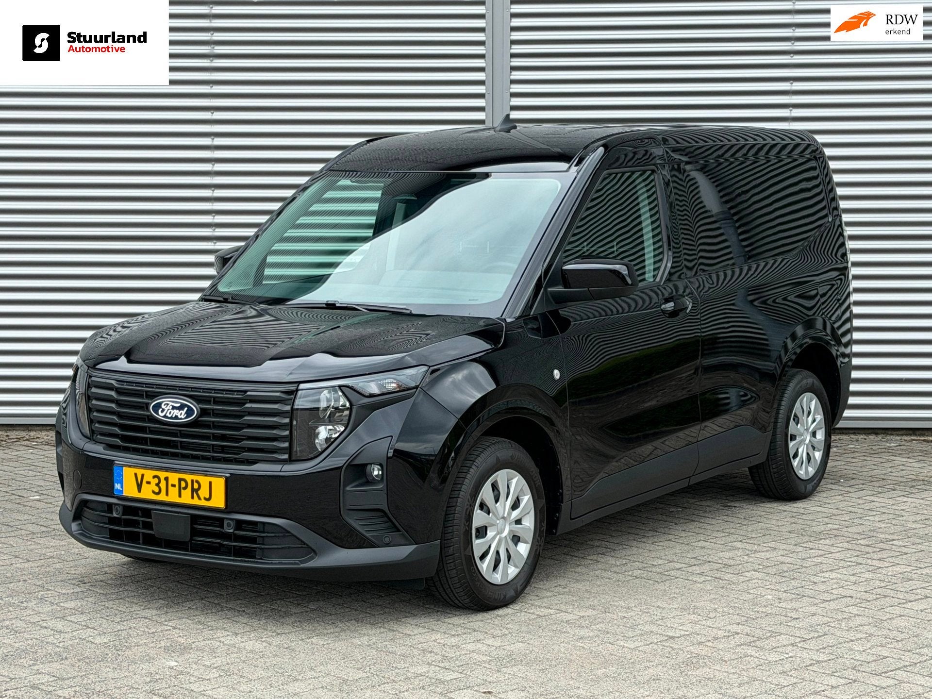 Ford TRANSIT COURIER 1.0 EcoBoost ACC/ Navi/ Airco/ Camera/, Auto's, Voorwielaandrijving, Gebruikt, 100 pk, Zwart