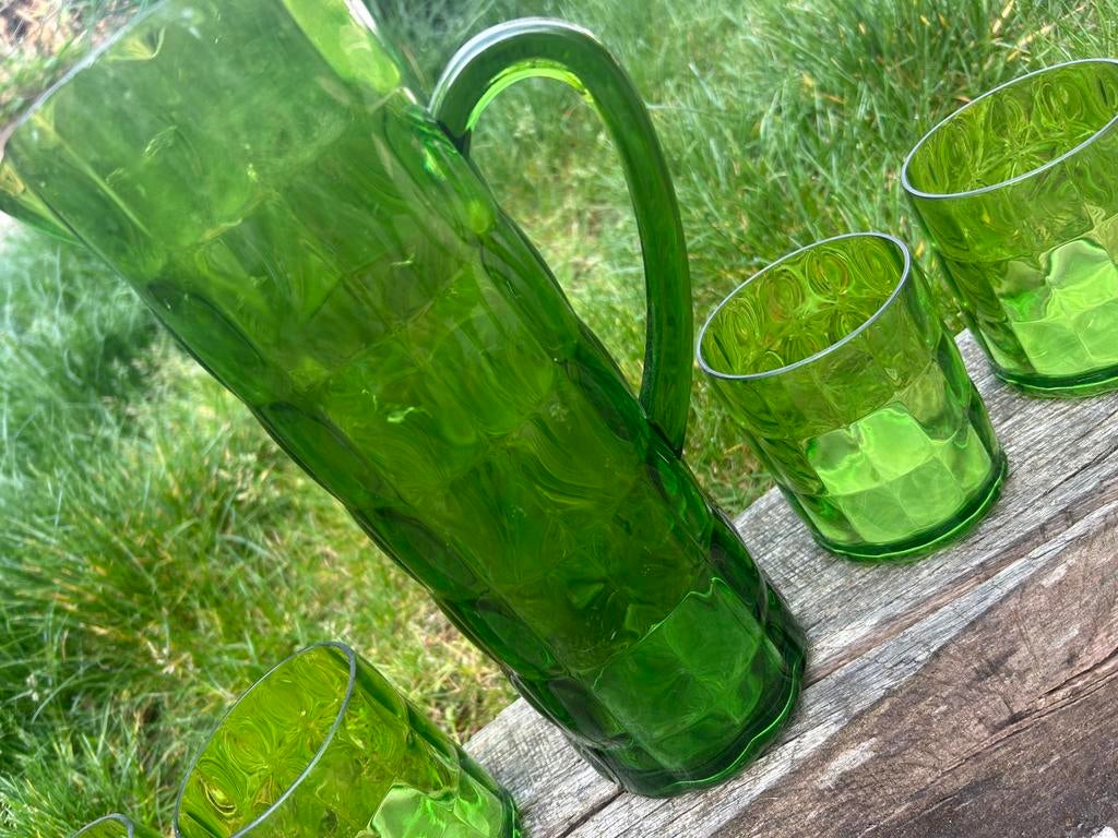 Kunstof drinkset, Caravans en Kamperen, Ophalen of Verzenden, Zo goed als nieuw