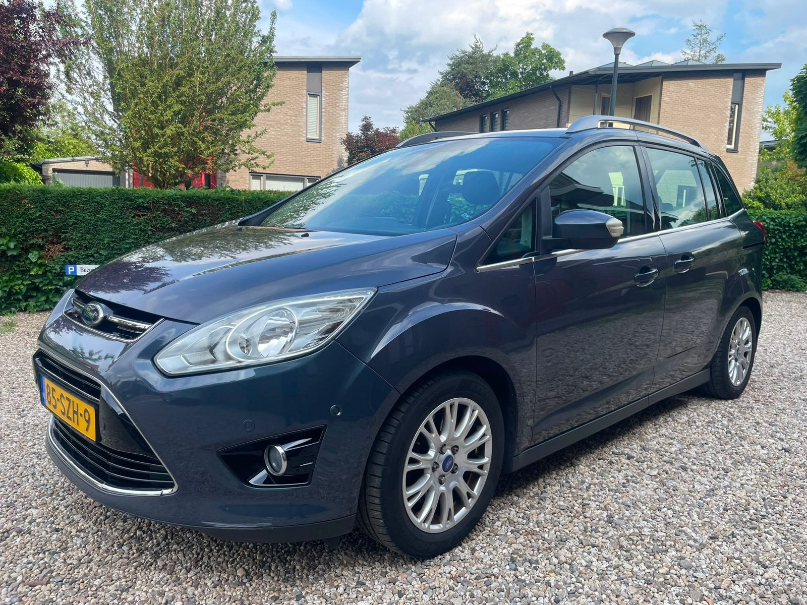 Ford Grand C-Max 1.6 Ti-vct 92KW 2012 | TREKHAAK | 2E EIG |, Auto's, Voorwielaandrijving, 1596 cc, 125 pk, 750 kg