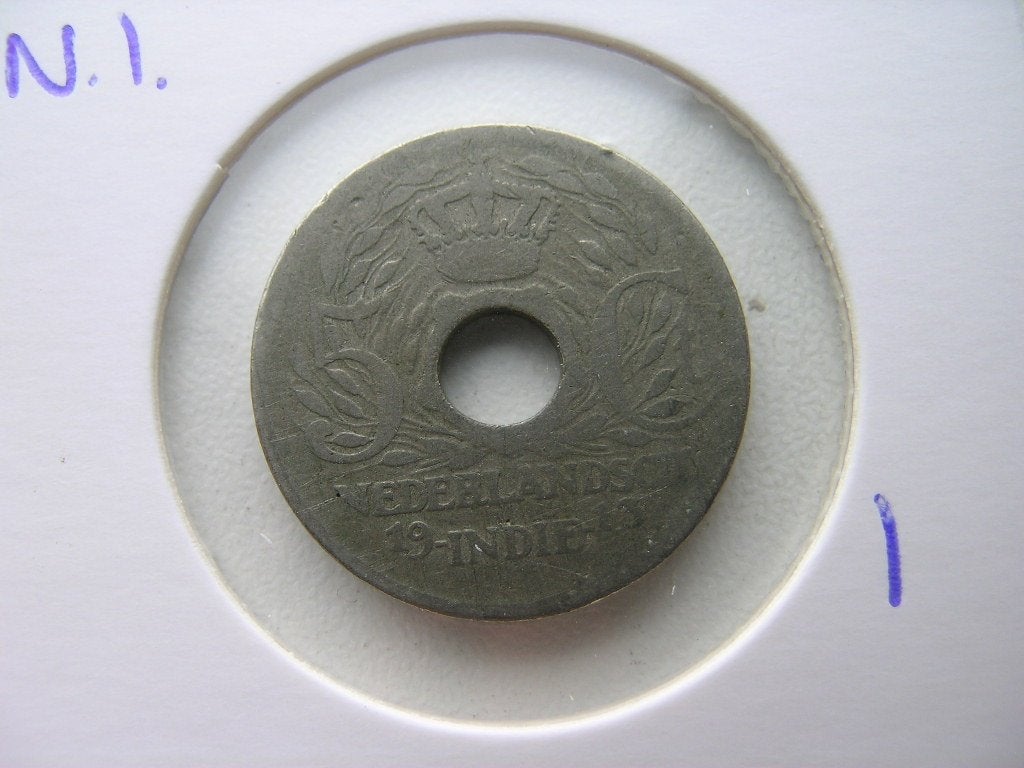 5 Cent 1913 Nederlands Indie, Ophalen of Verzenden, Koningin Wilhelmina, 5 cent, Losse munt