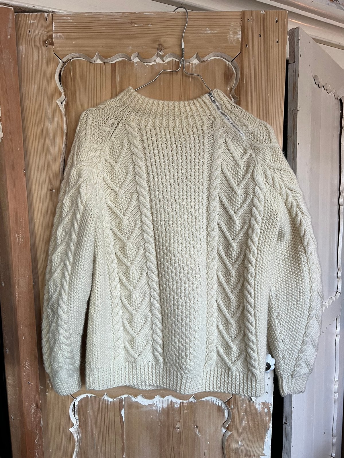 100% wollen trui S creme kleur, Ophalen of Verzenden, Zo goed als nieuw, Beige