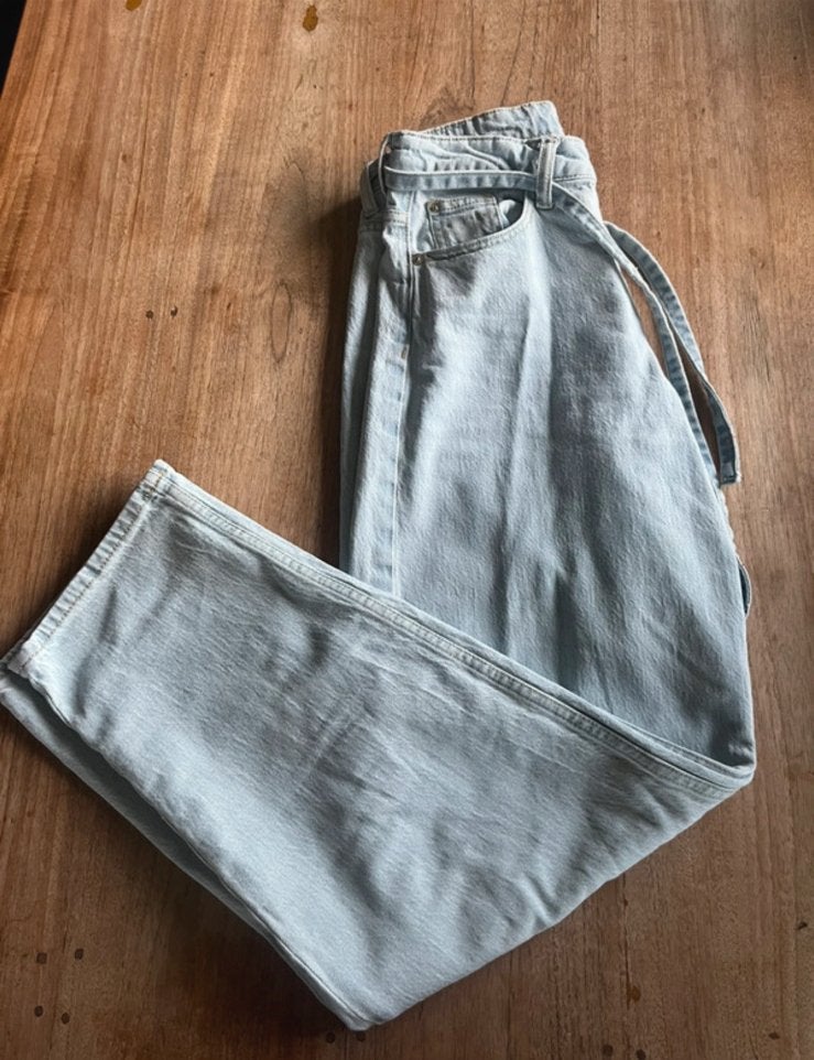 Ballon jeans shoeby, Ophalen of Verzenden, Zo goed als nieuw, Blauw, W30 - W32 (confectie 38/40)