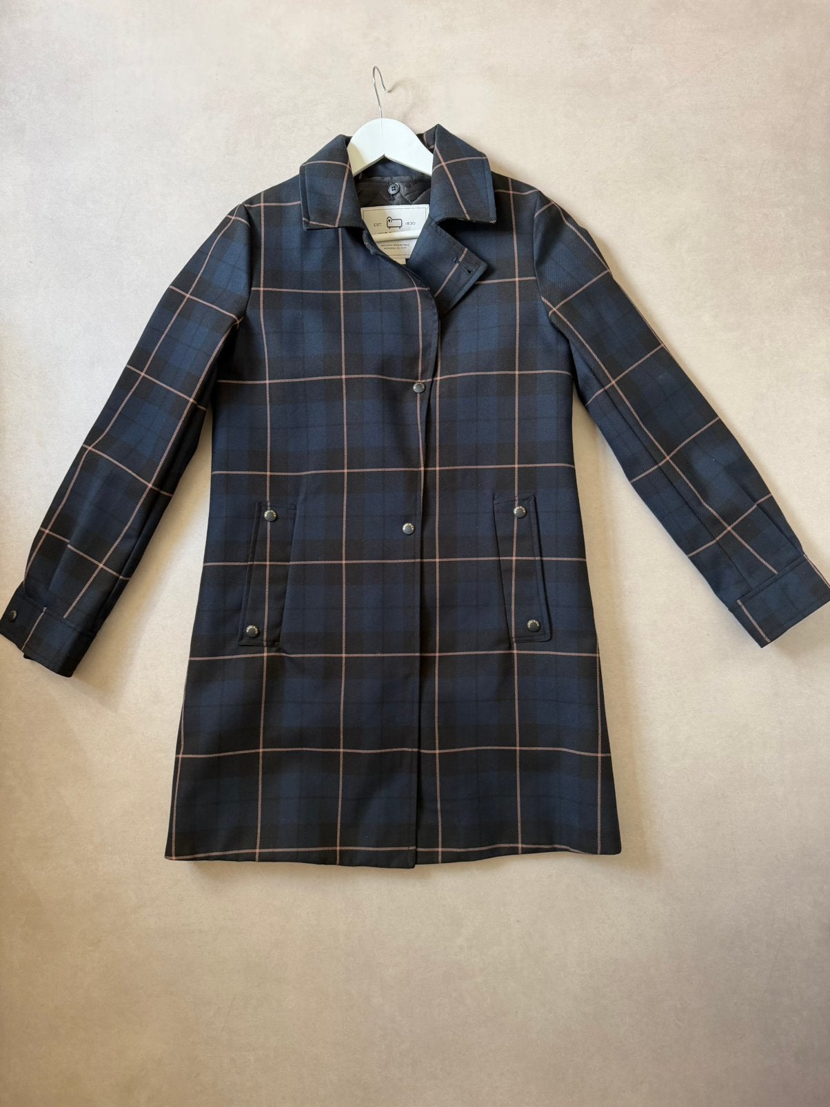 Woolrich jas ruitpatroon, Ophalen of Verzenden, Zo goed als nieuw, Maat 36 (S), Meerkleurig