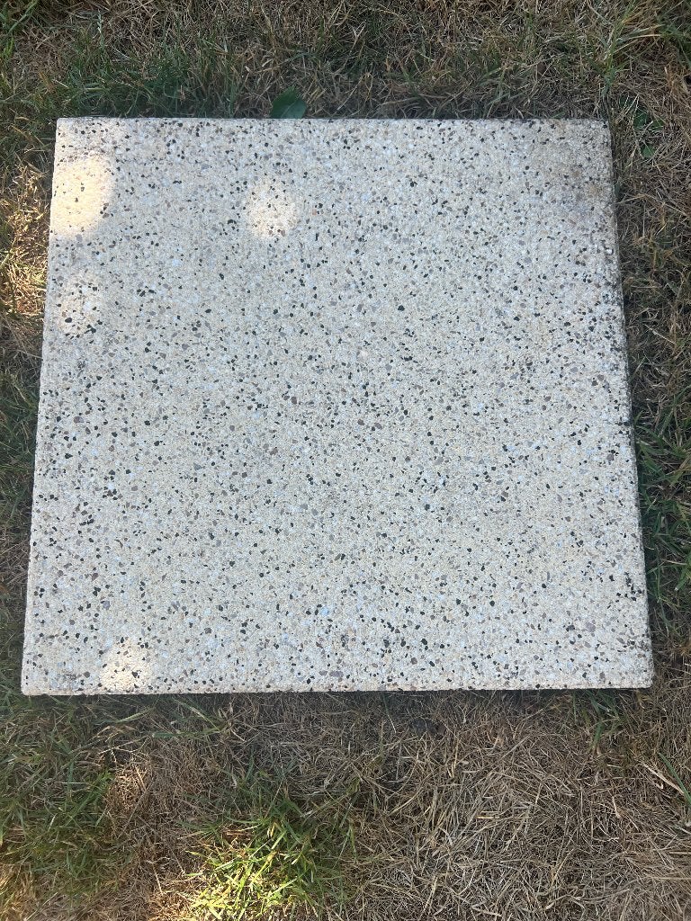 Stoeptegels 40x40x4cm kleur licht geel, Ophalen, Gebruikt, 10 m² of meer, Beton