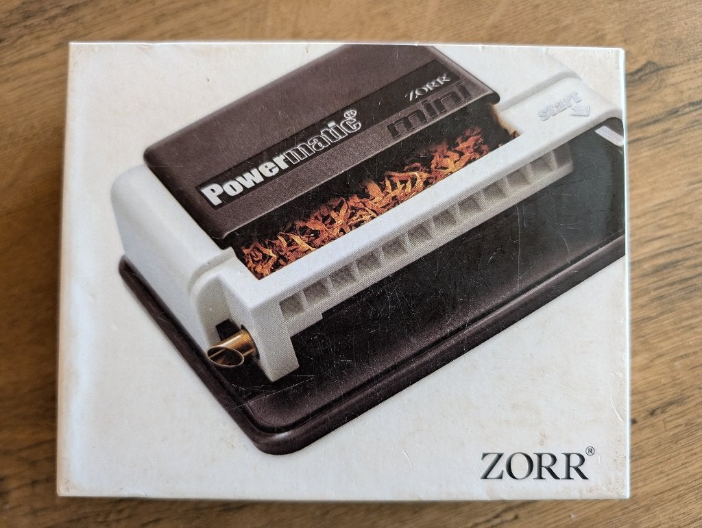 Zorr Powermatic Mini Sigarettenmaker met doos, Verzamelen, Ophalen of Verzenden, Gebruikt, Overige typen
