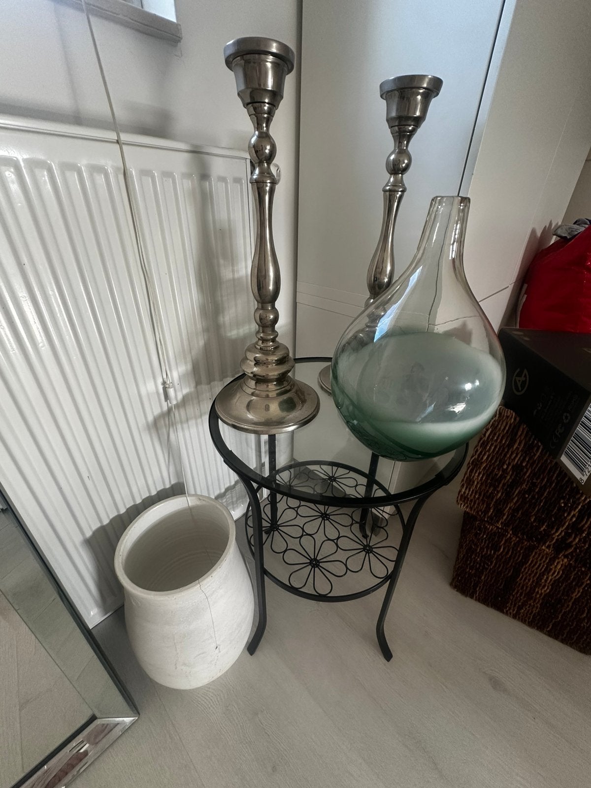 2 ikea tafels of nachtkastjes, Ophalen of Verzenden, Zo goed als nieuw