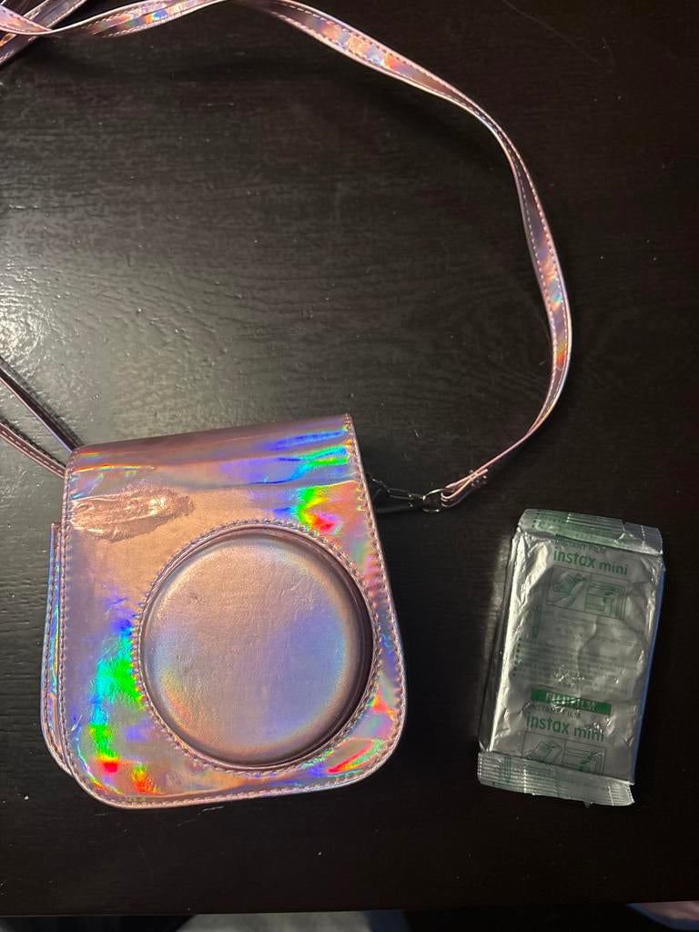 Holografische cameratas voor Polaroid/Instax met film, Ophalen of Verzenden, Zo goed als nieuw, Overige typen, Overige merken