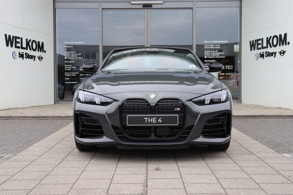 BMW 4 Serie Cabrio M440i xDrive Automaat / Trekhaak / Parkin, Auto's, BMW, Automaat, Automatische klimaatregeling, Zwart, 4-Serie