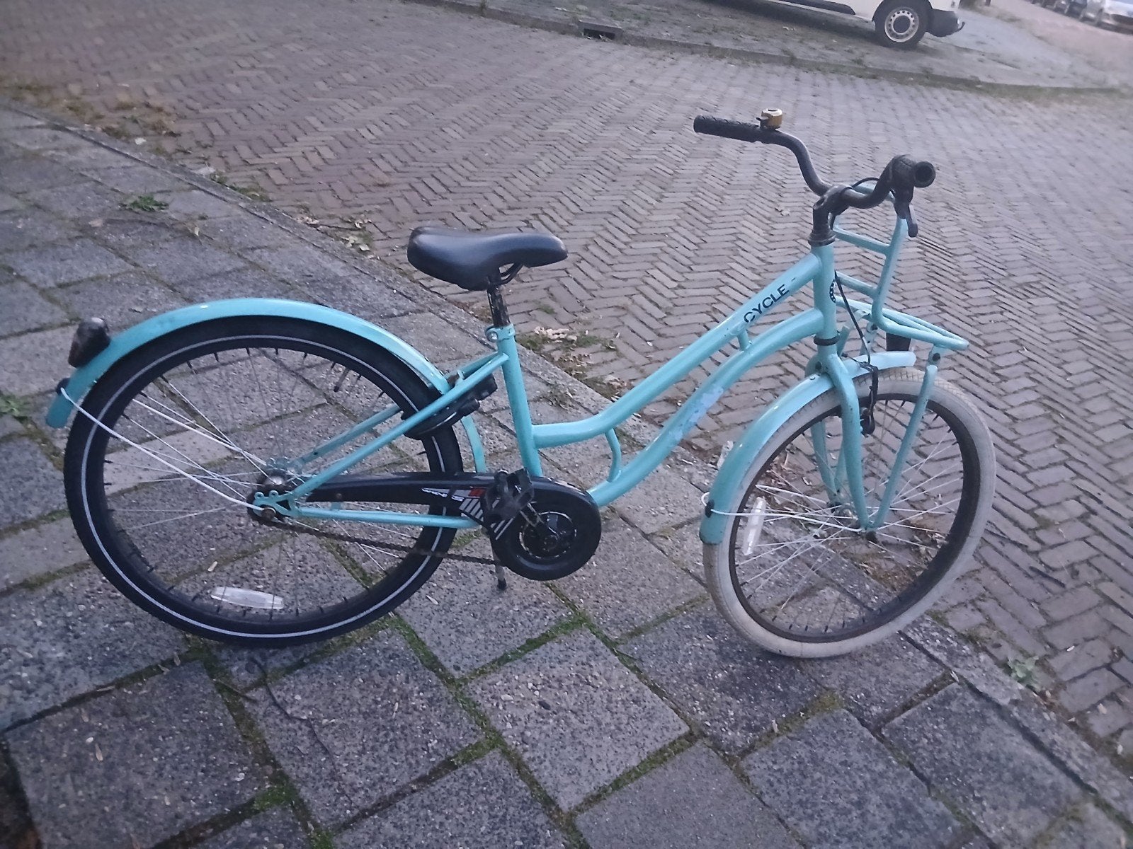 Leuk meisje fiets 24 inch met achter rem, Ophalen, Zo goed als nieuw, 24 inch
