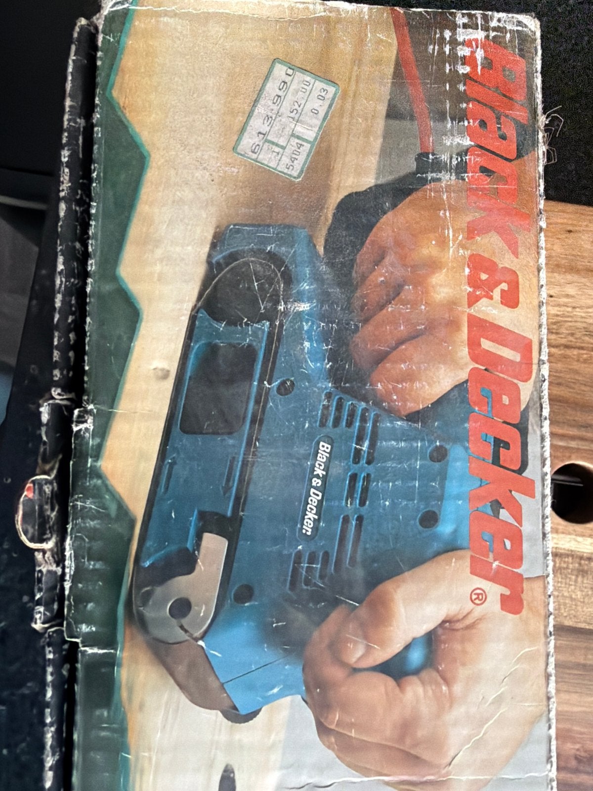 Black & Decker Bandschuurmachine - Gebruikt, Ophalen of Verzenden, Gebruikt, Minder dan 600 watt, Bandschuurmachine