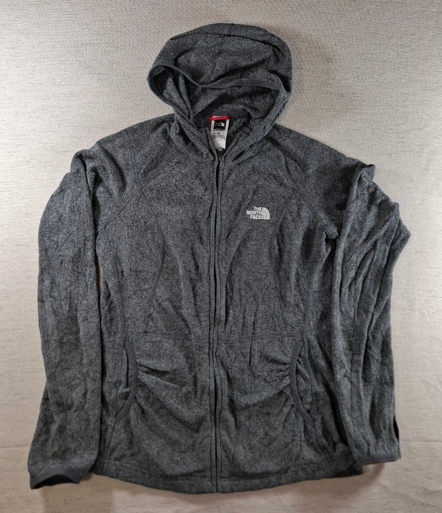 The North Face Fleecejas – Grijs, Maat Dames M, Maat 38/40 (M), Verzenden, Zo goed als nieuw, The North Face