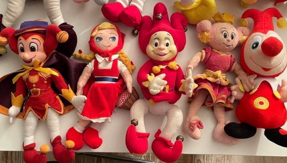 ORIGINELE Grote Efteling Poppen - Nostalgie & Vintage, Ophalen of Verzenden, Gebruikt, Overige typen