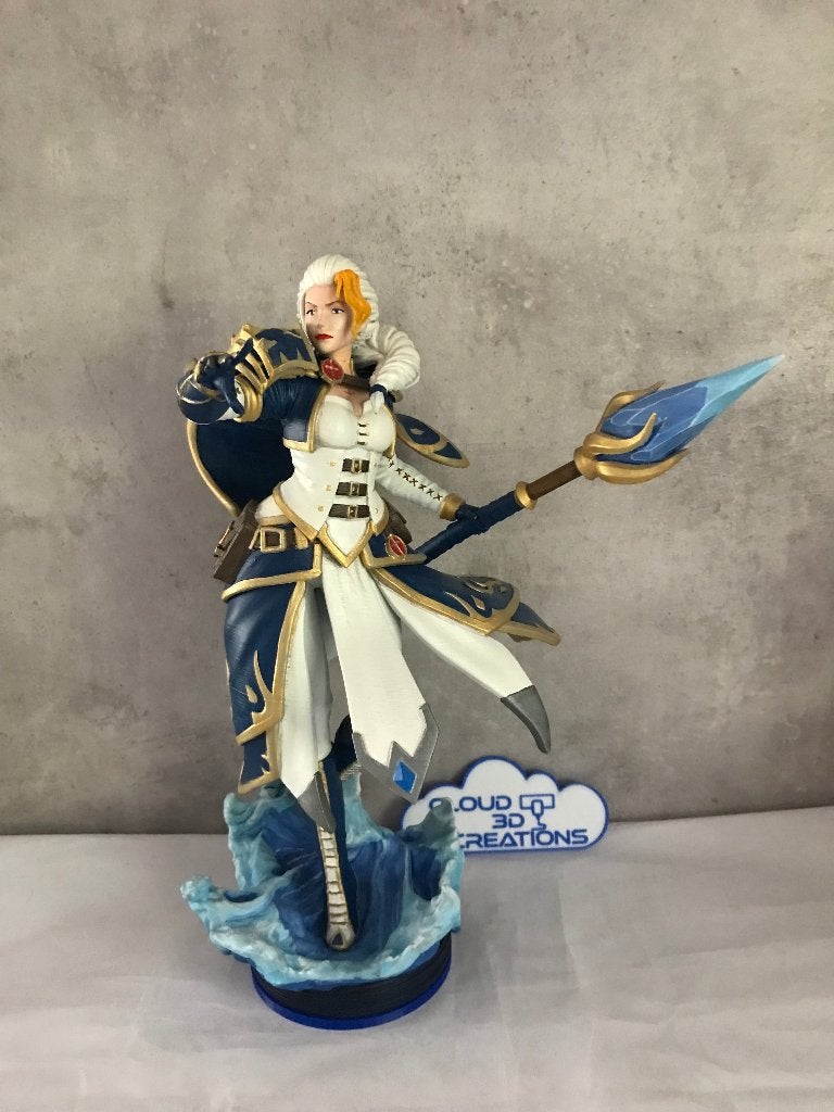 Jaina Proudmore 3d geprint - Handgeschilderd, Ophalen, Nieuw, Fantasy