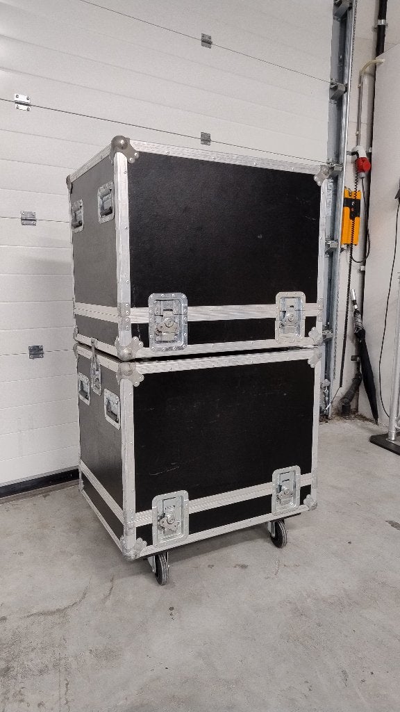 Flightcase set van twee, Ophalen, Zo goed als nieuw, Overige instrumenten, Flightcase