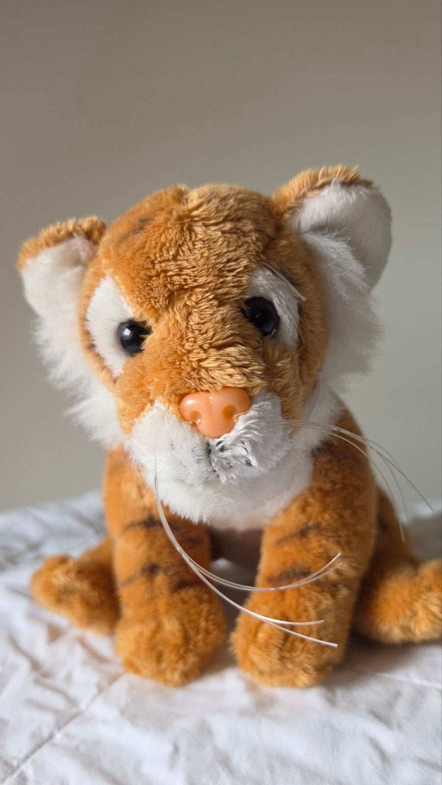 Zachte tijger knuffel - ongebruikt, 18 cm, Ophalen of Verzenden