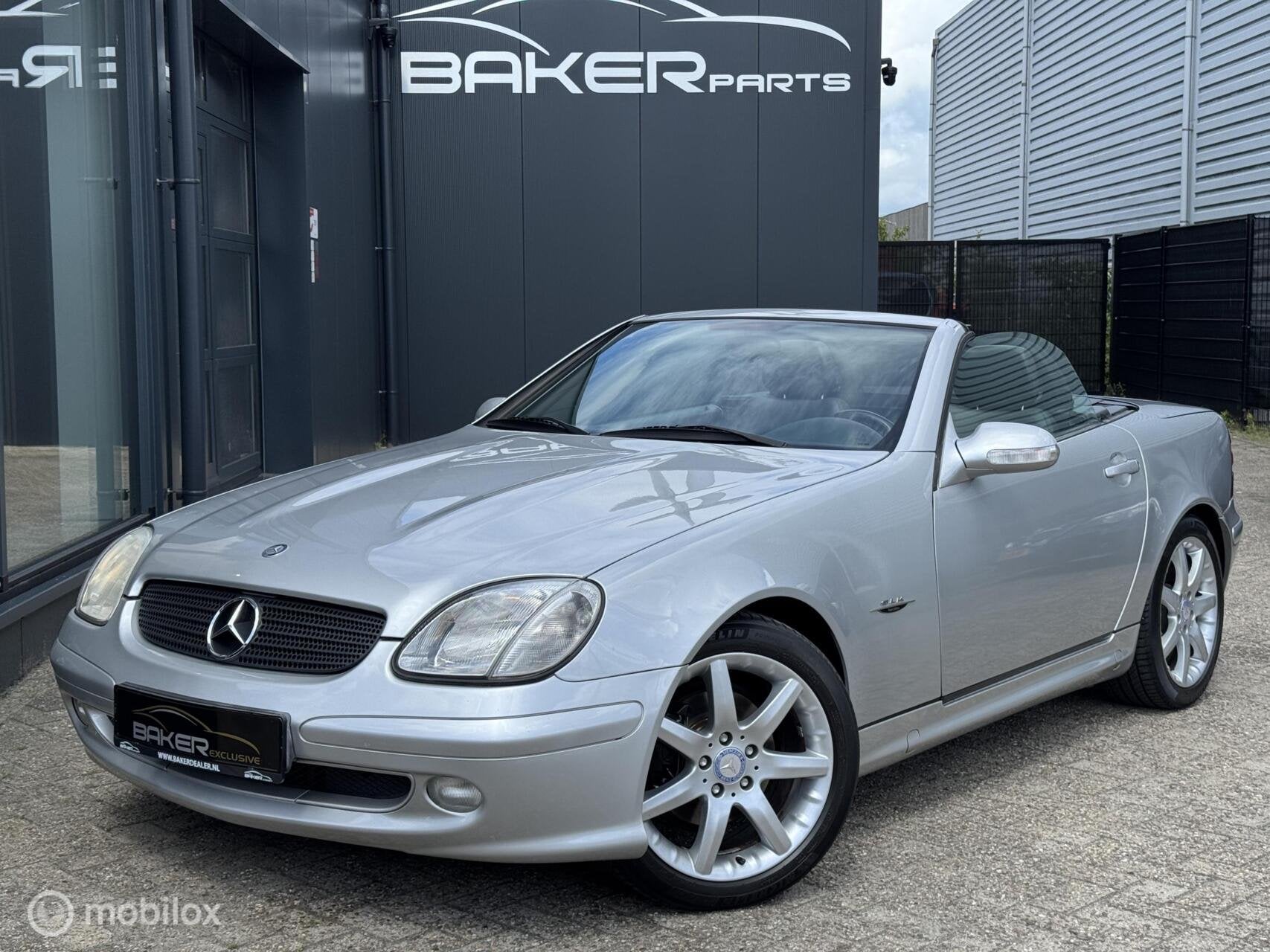 Mercedes SLK-klasse 230 K - Youngtimer - Nette staat - Leder, Open dak, Achterwielaandrijving, Gebruikt, 4 cilinders