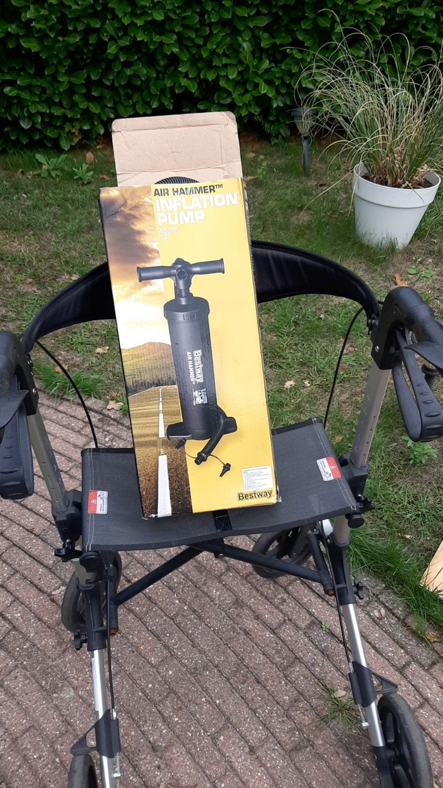 Bestway Air Hammer Opblaaspomp voor Spa, Luchtbed, Zwembad, Ophalen of Verzenden, Nieuw