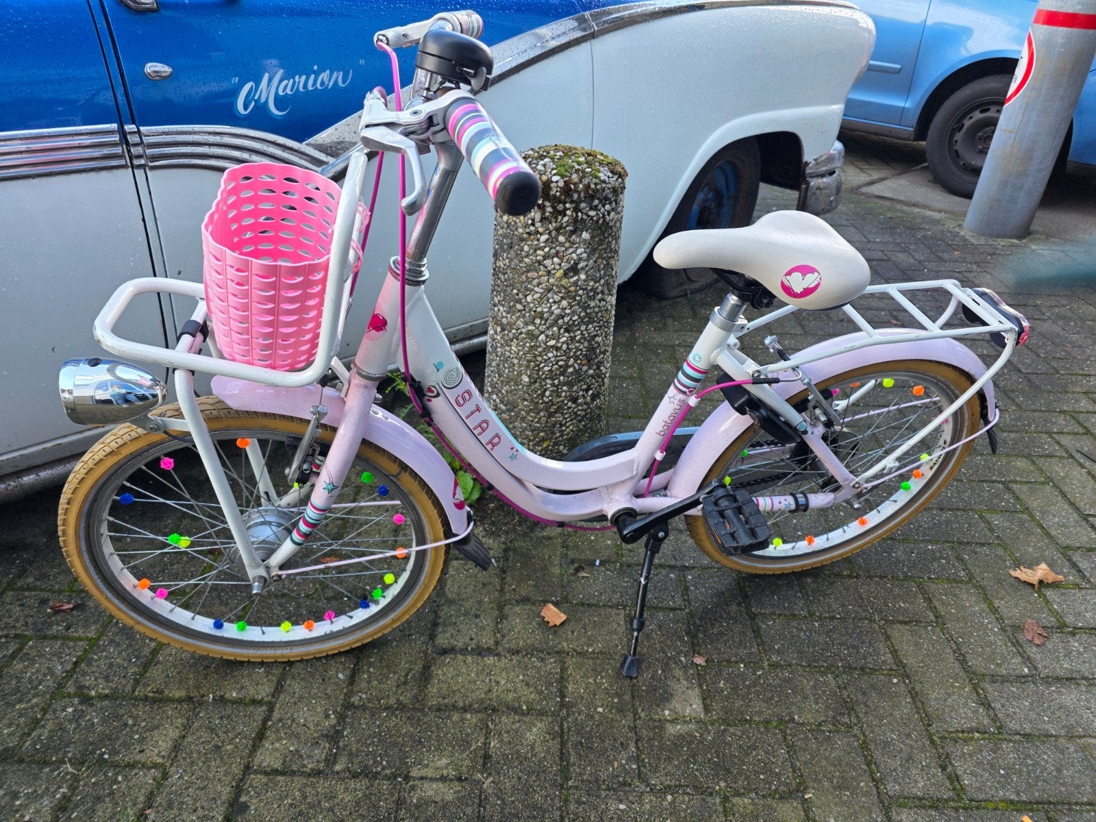 Batavus Star kinderfiets 20 inch, Ophalen, Terugtraprem, Gebruikt, Batavus