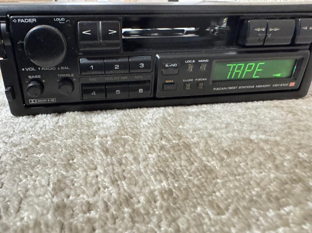 Pioneer autoradio met cassette speler, Ophalen of Verzenden, Zo goed als nieuw