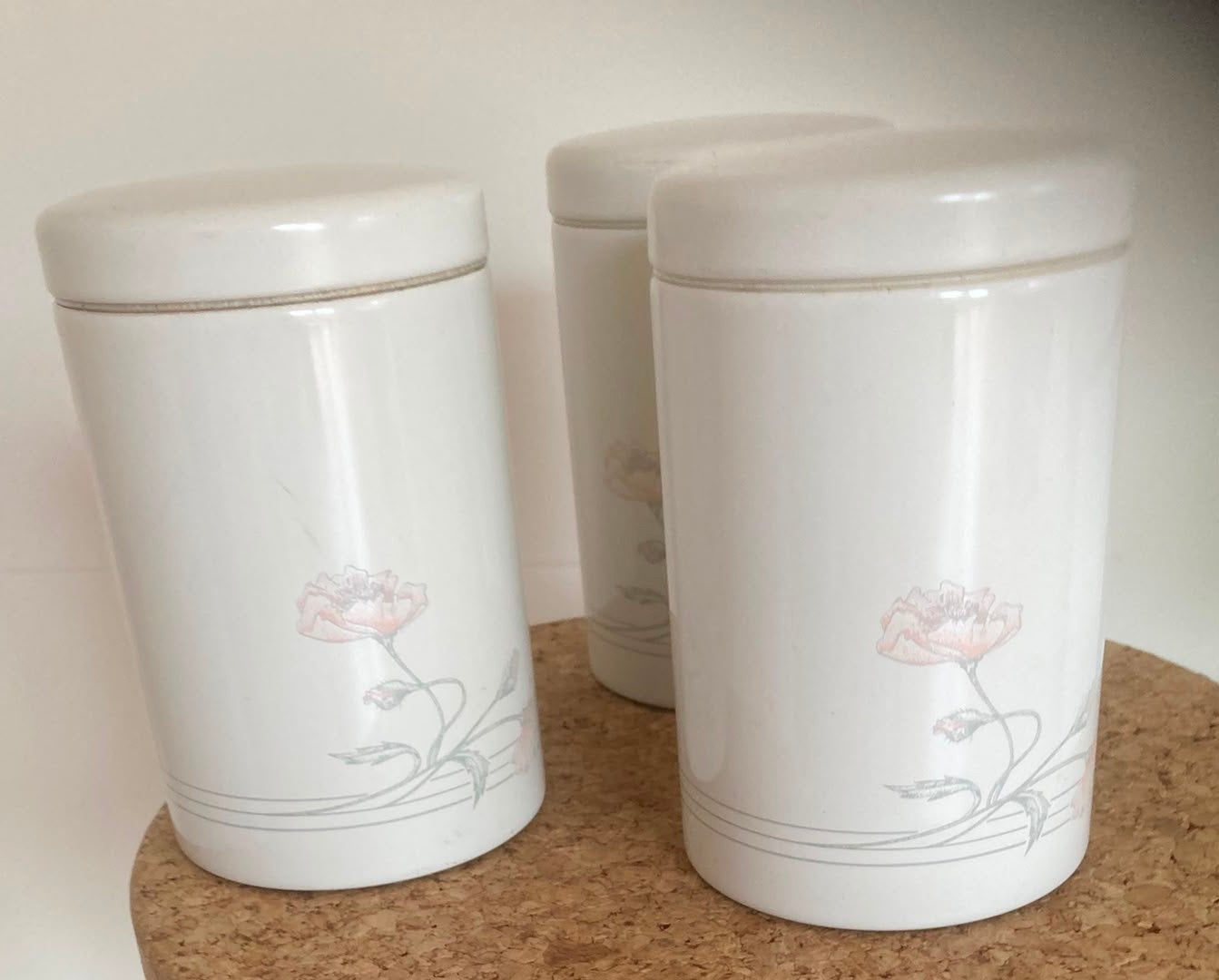 3 brabantia voorraadbussen, Voorraadpot, Ophalen of Verzenden, Gebruikt, Brabantia