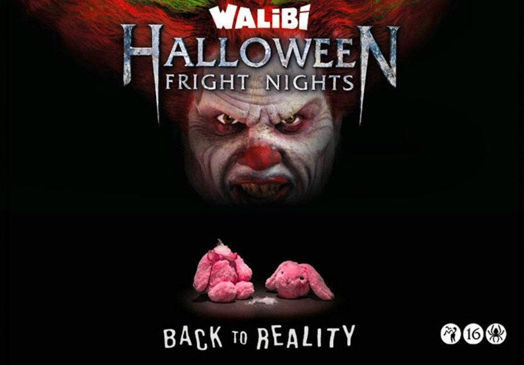 Walibi fright night tickets 01/11, Twee personen