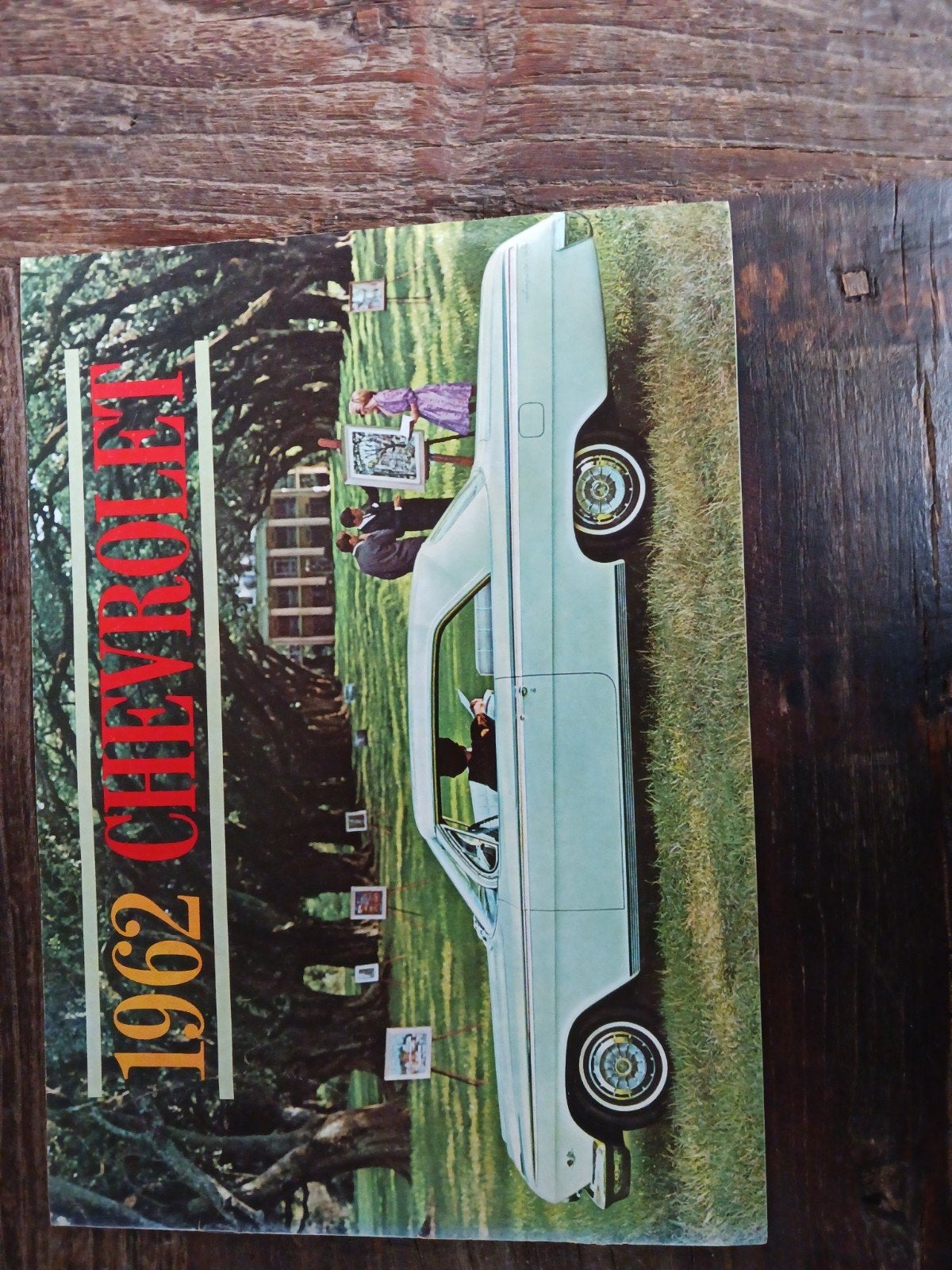 Chevrolet folder 1962, Ophalen of Verzenden, Gelezen, Chevrolet