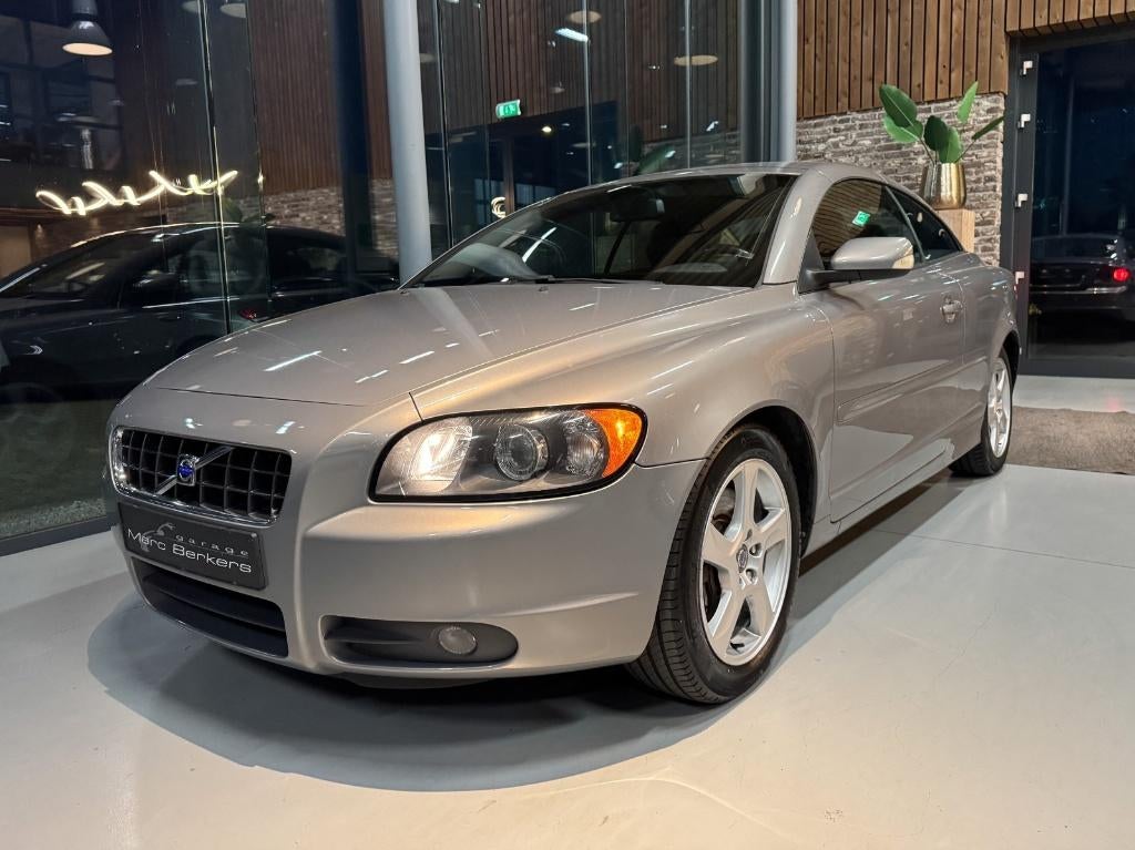 Volvo C70 2.4 T Cabrio 2007 Grijs, Auto's, Volvo, Voorwielaandrijving, Cabriolet, 4 stoelen, 1598 kg