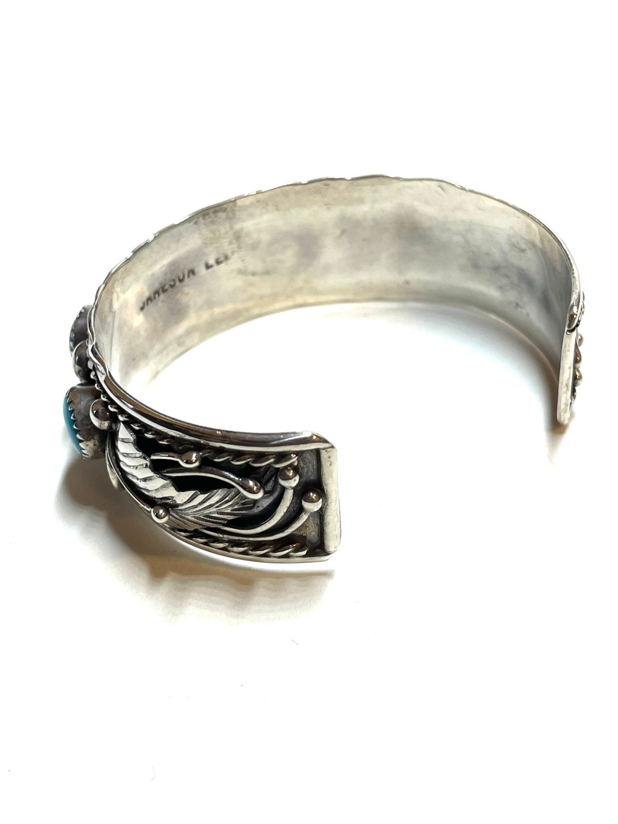 925 zilveren Navajo klemband met turquoise, -, -, Ophalen of Verzenden, Zo goed als nieuw