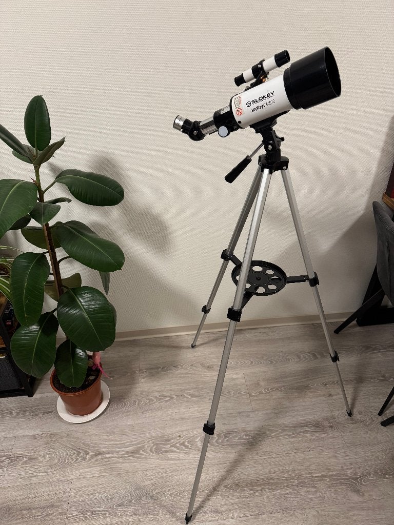 Telescoop, Ophalen, Nieuw, Minder dan 80 mm, Lenzentelescoop (refractor)