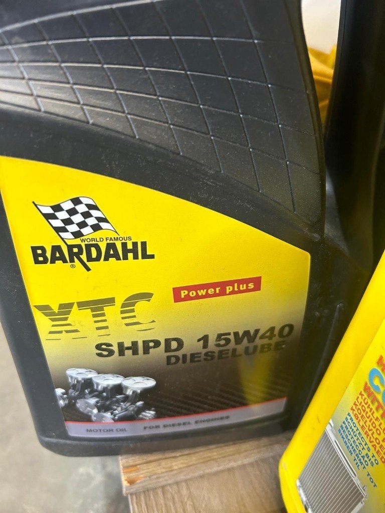5 liter motorolie Bardahl XTC SHPD 15W40 Diesel- Power Plus, Ophalen of Verzenden