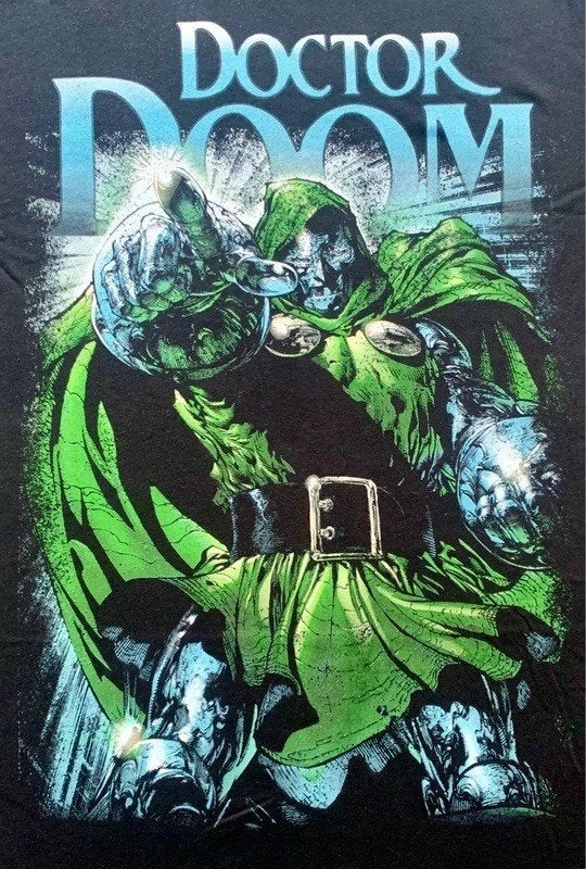 Doctor Doom Marvel T-shirt [Size M] Nieuw, Ophalen of Verzenden, Nieuw, Maat 48/50 (M), Zwart