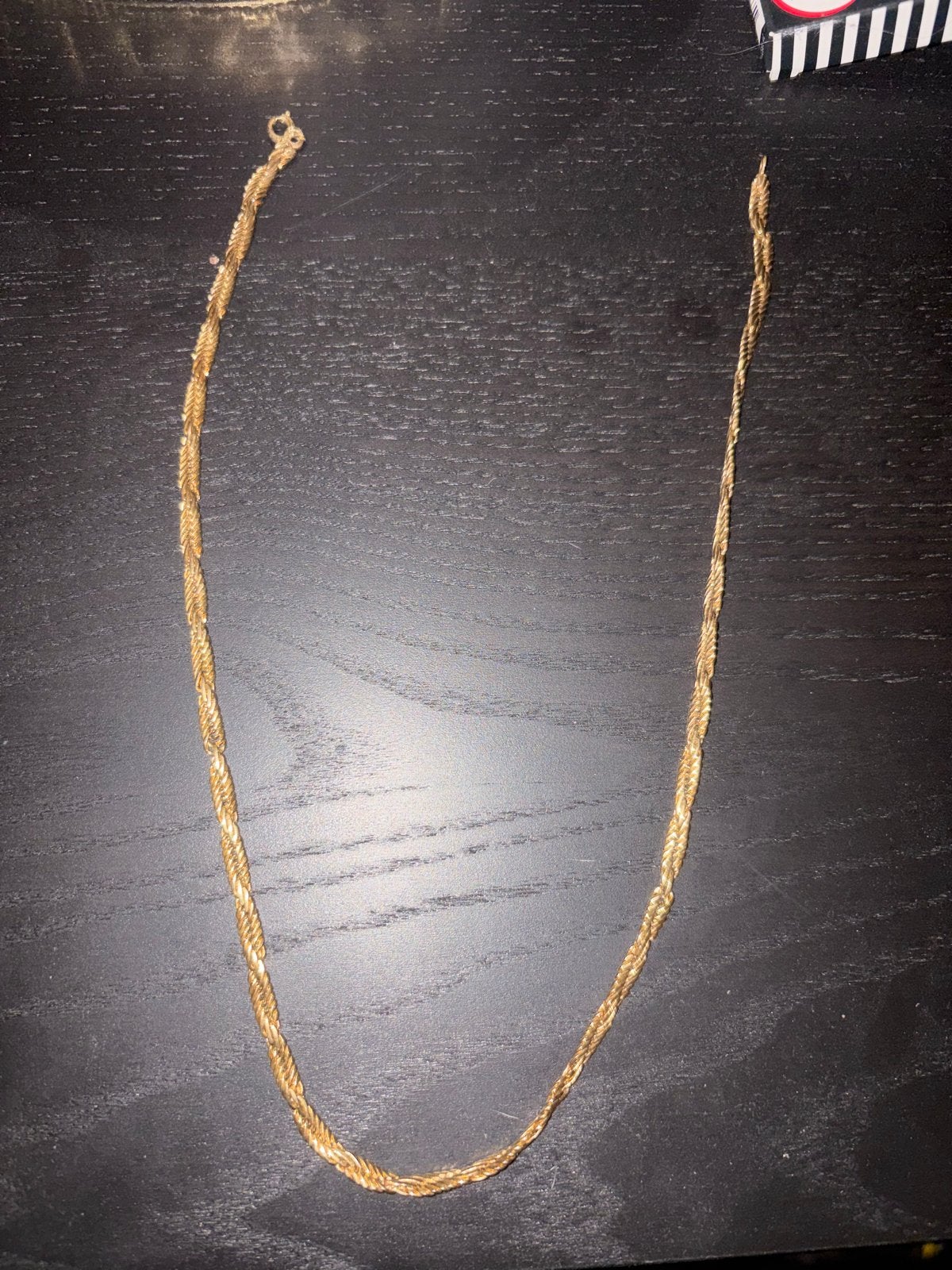 Verguld Gouden ketting 15 gram, 8 karaat, Sieraden, Tassen en Uiterlijk, Kettingen, Ophalen of Verzenden, Zo goed als nieuw, Overige materialen