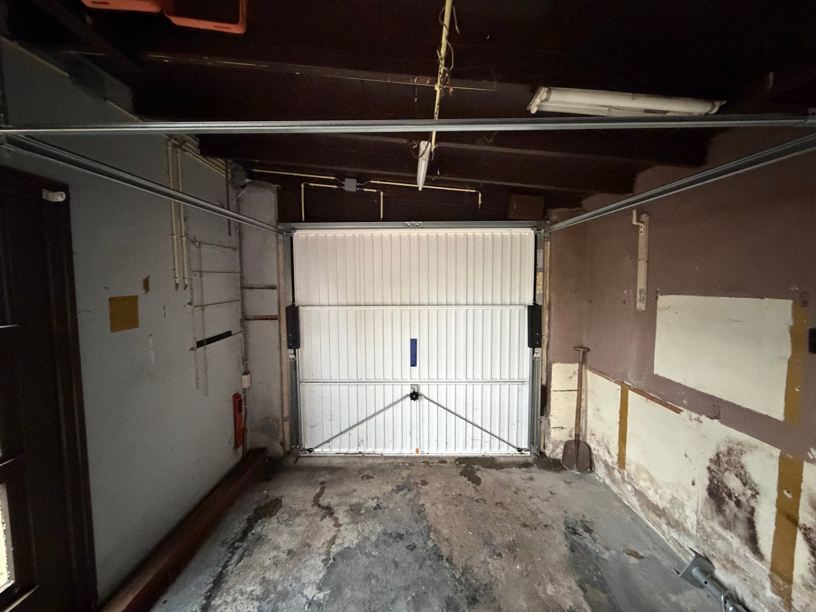 Witte Garagedeur - Zo goed als nieuw, Ophalen, 80 tot 100 cm, Garagedeur, Zo goed als nieuw