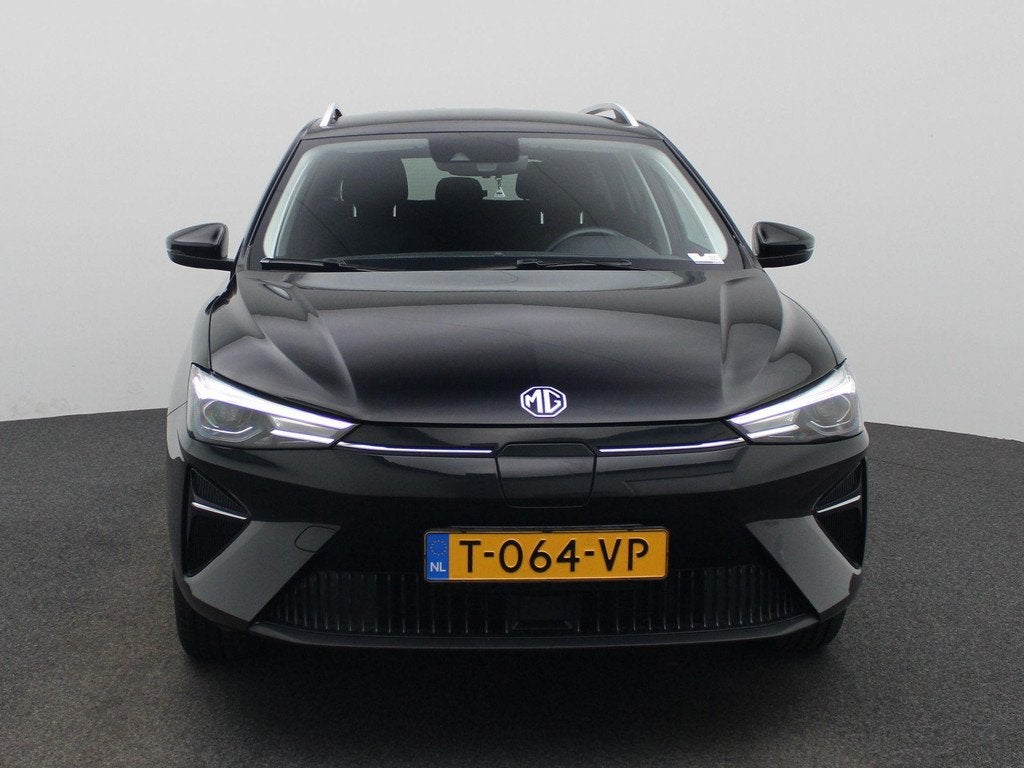 MG MG5 Electric Standard Range Luxury 50 kWh | Trekhaak | Cr, Auto's, MG, Gebruikt, 310 km, Zwart, Origineel Nederlands