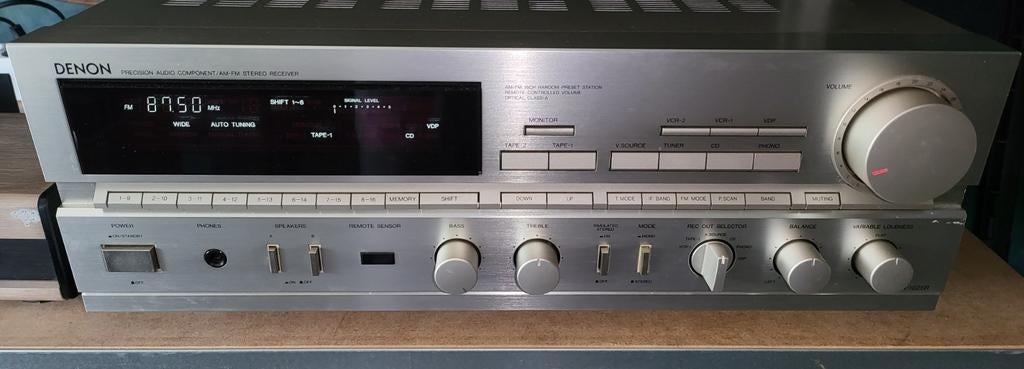 Bose 901 plus denon 1025r, Audio, Tv en Foto, Luidsprekers, Zo goed als nieuw, 120 watt of meer, Front, Rear of Stereo speakers