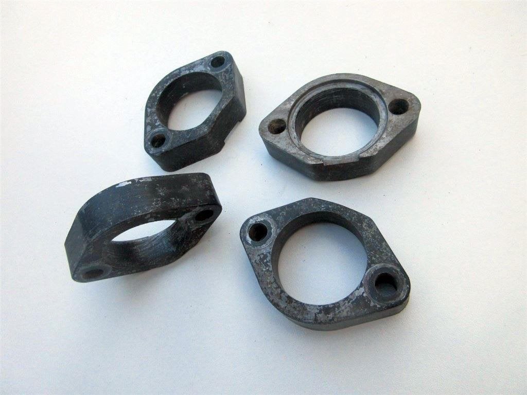Kawasaki GPz750 uitlaatklemmen GPz 750 uitlaat klemmen ZX750, Motoren, Ophalen of Verzenden, Gebruikt