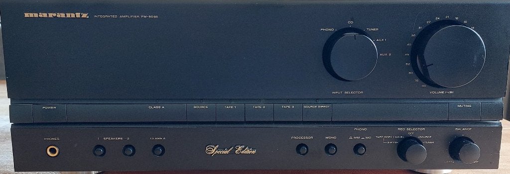 Marantz PM 80 SE, Marantz, Ophalen of Verzenden, Zo goed als nieuw, 60 tot 120 watt
