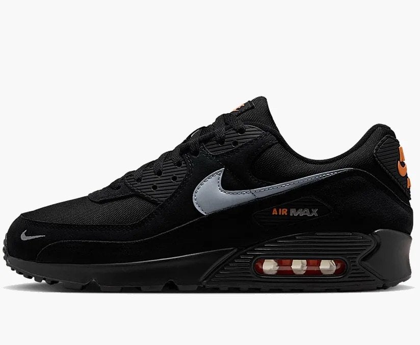 Nike Air Max 90 ‘Black Metallic Orange’ - maat 40, Product.Safety.ENEA@nike.com, Nike, Nieuw, Ophalen of Verzenden
