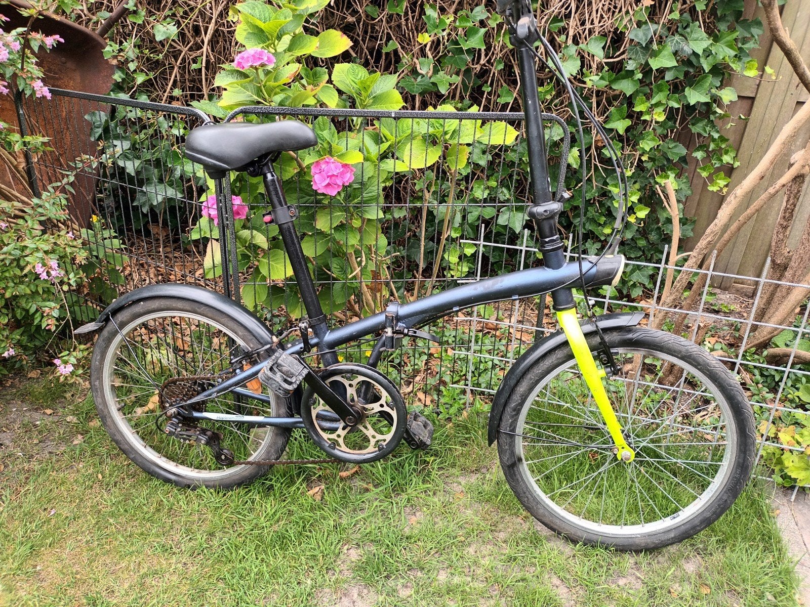 20 inch vouwfiets met 6 versnellingen., Fietsen en Brommers, Fietsen | Vouwfietsen, Overige merken, 20 inch of meer, Gebruikt