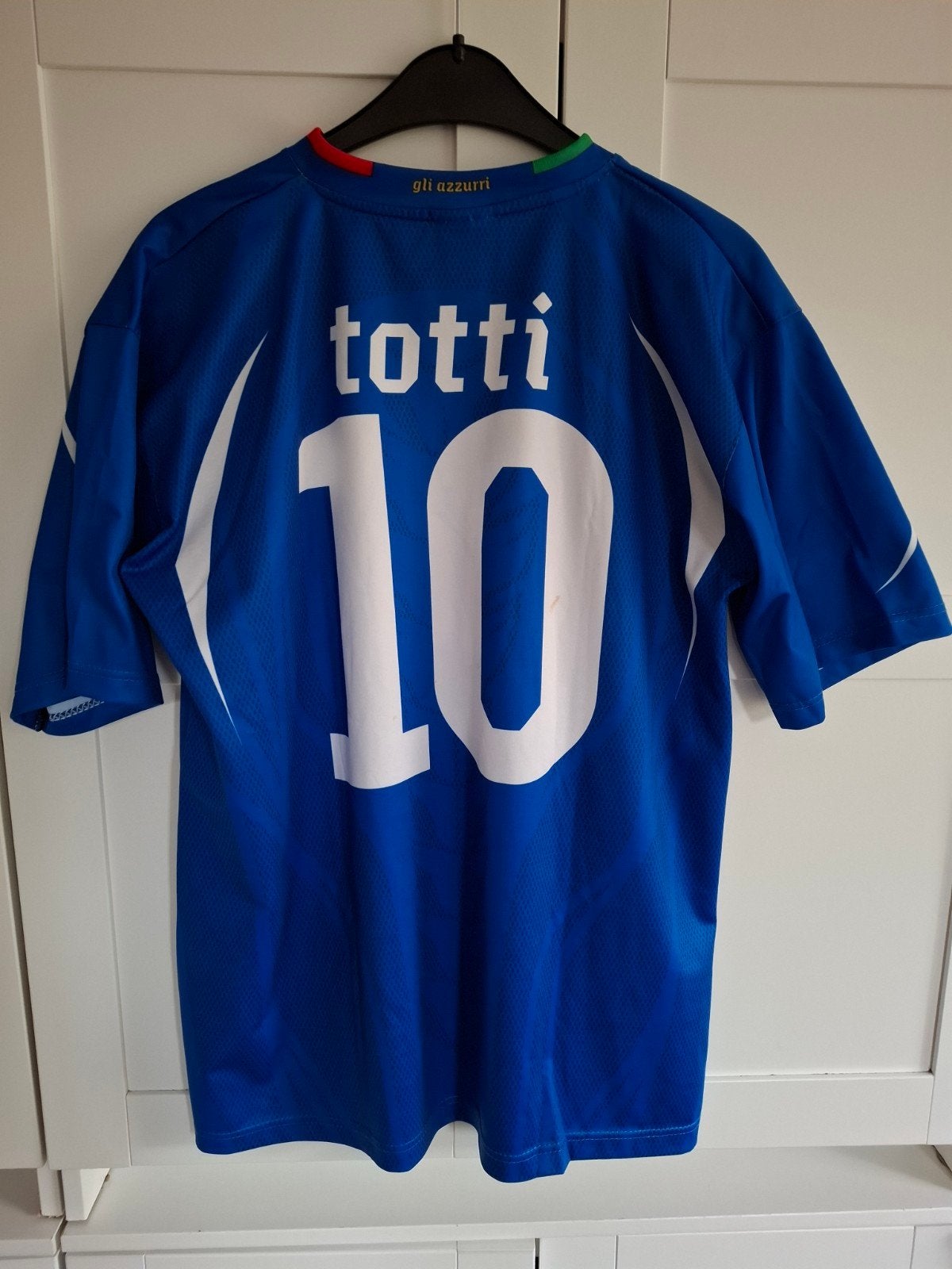 Voetbalshirt Italië Totti #10 - Maat M, Maat M, Ophalen of Verzenden, Zo goed als nieuw, Shirt