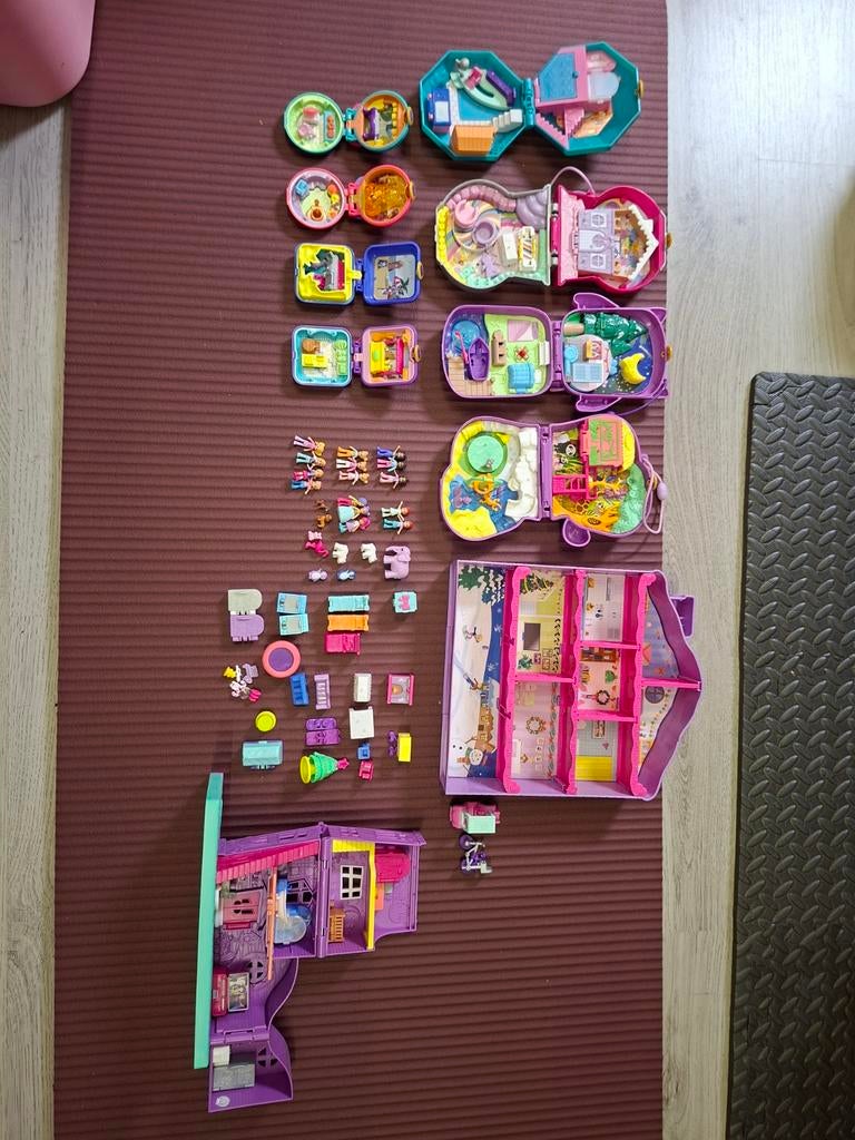 Polly pocket verzameling, Verzamelen, Ophalen, Zo goed als nieuw