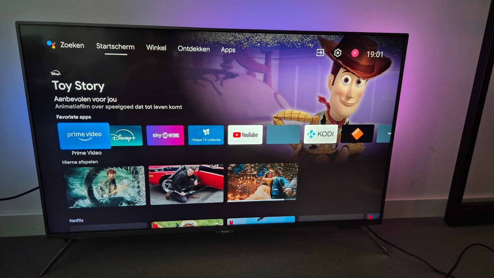 Foto 2 van 49 inch Philips PUS49/7909 Ambilight TV - 100% functioneel