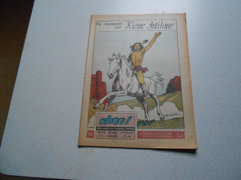 Ohee 154 Kleine Antilope 1966., Boeken, Frank Sels, Eén stripboek, Ophalen of Verzenden, Zo goed als nieuw