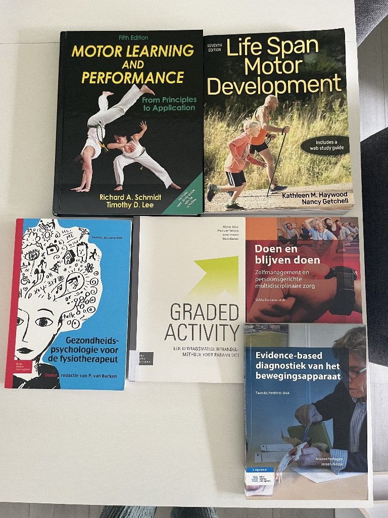 Studieboeken Fysiotherapie, Boeken, Studieboeken en Cursussen, Diverse auteurs, Zo goed als nieuw, Beta, HBO