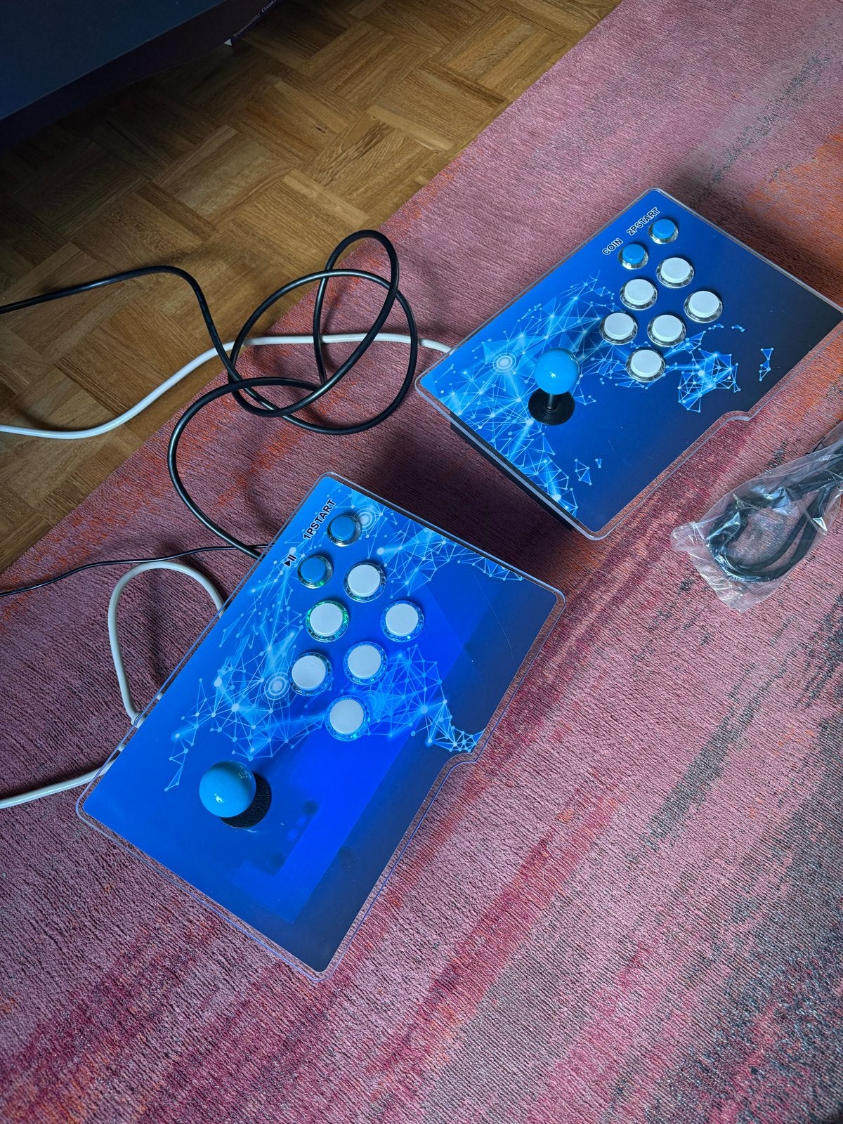 Arcade Stick Set - 3D Pandora's Box met 32000 games, Ophalen, Overige merken, Zo goed als nieuw, PC