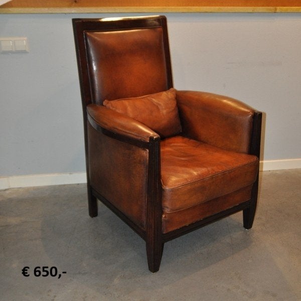 Brocante schapenleren meubels, Ophalen
