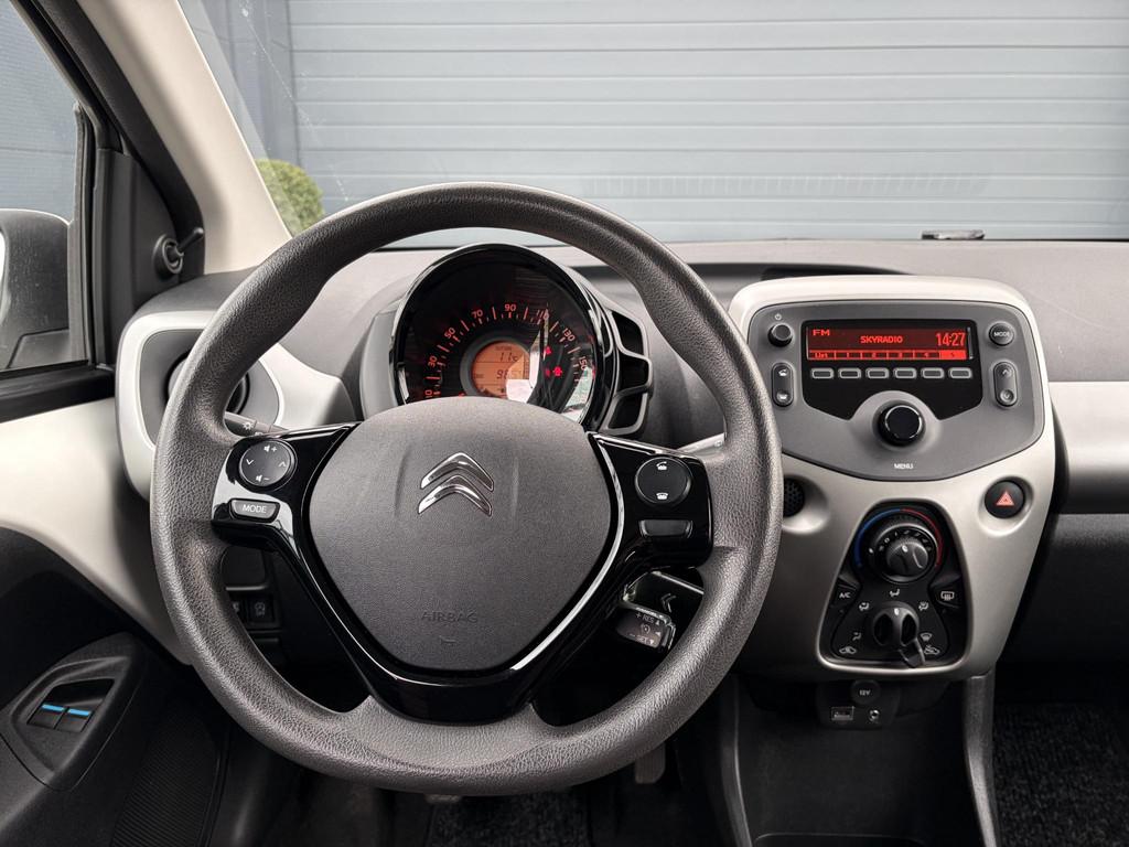 Citroen C1 1.0 e-VTi Selection Airco,Cruise,Afn.Trekhaak,Pdc, Voorwielaandrijving, Stof, Gebruikt, Euro 6